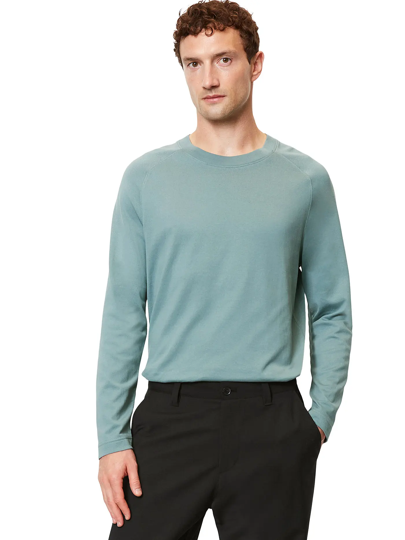 MARC O'POLO | Langarmshirt | hellblau